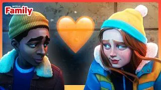 Thumbnail: Lucas & Max's Best Moments 🧡 Stranger Things: Tales From '85 | Netflix Family