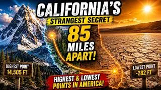 Thumbnail: California's Strangest Secret: Highest & Lowest Points in America Are 85 Miles Apart