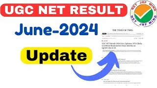 Thumbnail: UGC NET JUNE 2024 (RESULT) UPDATE💥