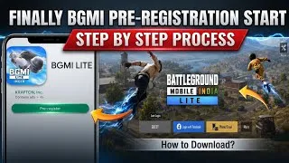 Thumbnail: Finally 😍 Bgmi Lite Pre Registration Start | Bgmi Lite Kab Ayega | How To Download Bgmi Lite