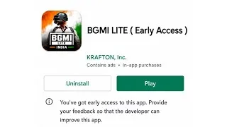 Thumbnail: ✅ Bgmi Lite Pre Registration Start ? | Bgmi Lite Kab Ayega | How To Download Bgmi Lite