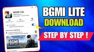 Thumbnail: BGMI LITE DOWNLOAD 😱