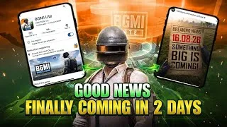 Thumbnail: FINALLY 😱 BGMI LITE COMING IN 2 DAYS 100% CONFIRM / BGMI LITE OFFICIAL RELEASE DATE IS 16 AUGUST