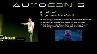 Thumbnail: João Soares - Automating firewall rule deployment in a highly regulated environment