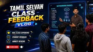 Thumbnail: Tamil Batch Students Share Their Honest Feedback! #ccna #networking #cisco #2026