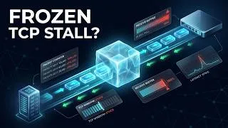 Thumbnail: Why Does a Connection Freeze Completely Without Actually Breaking? TCP Zero Window Explained