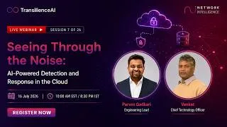 Thumbnail: Webinar: Seeing Through the Noise  AI Powered Detection and Response in the Cloud (Rainier)