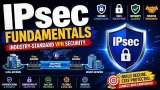 Thumbnail: IPsec Fundamentals Explained: Master VPN Security, Encryption, and Secure Network Communication