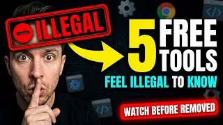 Thumbnail: 5 FREE AI Tools That Feel Illegal to Know in 2026