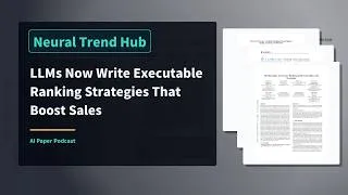 Thumbnail: LLMs Now Write Executable Ranking Strategies That Boost Sales