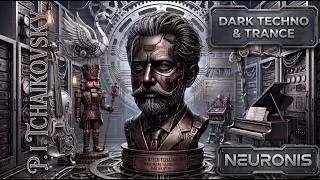Thumbnail: Tchaikovsky x Neuronis – Frozen Data Streams | 126 BPM Dark Techno Trance Focus for Study & Coding