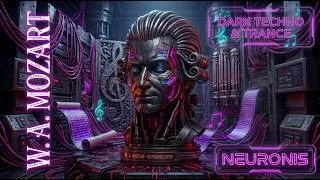 Thumbnail: Mozart x Neuronis – Cyber Symphony | 126 BPM Dark Techno & Trance Focus Music for Study Programming