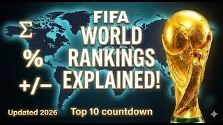 Thumbnail: FIFA World Rankings Explained 2026 | Top 10 Teams & Points Breakdown
