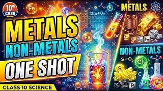 Thumbnail: Metal and Non Metal | Class 10 | Science | CBSE | One Shot | Chemistry