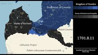 Thumbnail: Swedish Invasion of Courland (1701) : Every day