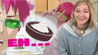 Thumbnail: Making COFFEE JELLY from Saiki K but it's disastrous