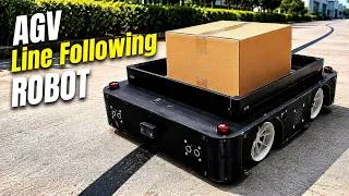 Thumbnail: AGV Line Following Robot | Mechanical Engineering Project Ideas