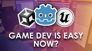 Thumbnail: Game Development is Easier than Ever! (Godot Cutscene Tutorial)