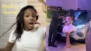 Thumbnail: Jermaine Dupri's Daughter Jalynn Wants A Lambo After The Game Gifts His Daughter Cali A Maybach! 🚘