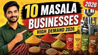 Thumbnail: 10 Masala Powder Business Ideas With Market Reality in 2026