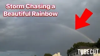Thumbnail: Storm Chasing a Beautiful Rainbow