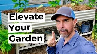 Thumbnail: Grow Big In Small Spaces With A Vego Garden Jumbo Series Elevated Garden Bed