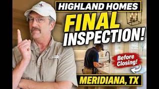Thumbnail: Do You Need a Final Inspection on a New Construction Home? | Highland Homes Meridiana TX