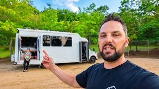 Thumbnail: The Most INSANE Shuttle Bus Build I’ve Ever Toured!