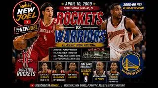 Thumbnail: Rockets vs Warriors Full Game 2009 | Luis Scola 28 Points | Dikembe Mutombo 15 Rebounds