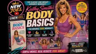 Thumbnail: Kathy Smith Body Basics 1985 | Full Low Impact Aerobics Workout | Classic VHS Fitness