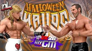 Thumbnail: Who Can Book The Best Halloween Havoc? (WWE 2K26 MyGM)