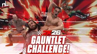 Thumbnail: Who Can Survive The WWE 2K26 Gauntlet Challenge?