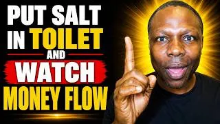 Thumbnail: Put salt in your toilet tonight and watch what happens to your finances! 🛑🚽✨