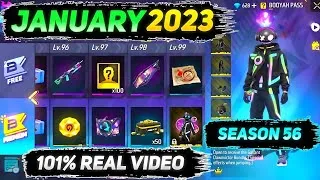 Thumbnail: JANUARY ELITE PASS FREE FIRE 2023 || SEASON 56 ELITE PASS || NEXT ELITE PASS IN FREE FIRE JANUARY ||