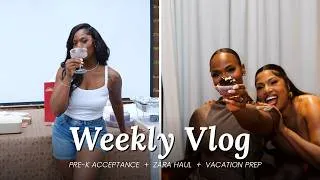 Thumbnail: He Got In; Elite Pre K Acceptance, Zara Haul & Prepping for Orlando