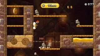 Thumbnail: New Super Mario Bros. U -- Stoneslide Tower Climb - Rush That Tower!