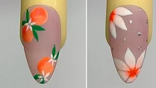 Thumbnail: Best Spring Orange 🧡 Nail Art Designs 2024 | Best Nail Art Compilation|💝New Nails