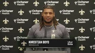 Thumbnail: Khristian Boyd | Saints-Cowboys Postgame | 2026 NFL Preseason Week 3