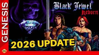 Thumbnail: Black Jewel Reborn (Alpha) 2026 Update - Sega Genesis / Mega Drive Gameplay