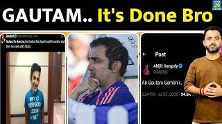 Thumbnail: Gautam Gambhir : It’s Done Bro | CJP Protest | Sonam Wangchuk | Salman | Dharmendra Pradhan