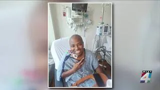 Thumbnail: Former basketball standout honored during Waves championship as she battles breast cancer
