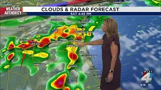 Thumbnail: Meteorologist Michelle McCormick has your Saturday forecast