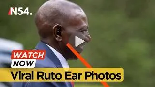 Thumbnail: Photos of Device in Ruto’s Ear Stir Online Speculation– News54