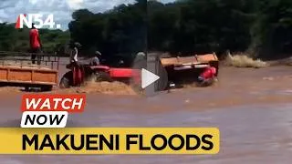 Thumbnail: Tractor Swept Away by Swollen Muooni River in Makueni Floods – News54