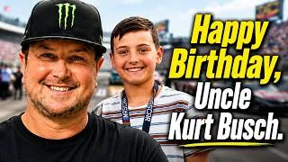 Thumbnail: 🎉❤️ Happy Birthday, Uncle Kurt | A Heartwarming Birthday Song Inspired by Brexton Busch 🏁