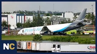 Thumbnail: BREAKING: Amazon Boeing 767 Overruns Runway at Miami International Airport | News Central | AP1Z