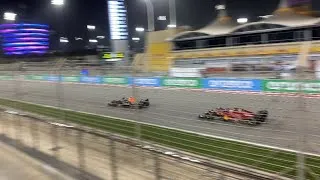 Thumbnail: Verstappen vs Sainz in 4K | Bahrain Pre-Season Testing (Main Grandstand)