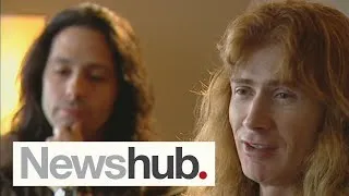 Thumbnail: Megadeth interview - Sam Hayes' first ever 3 News story | Newshub