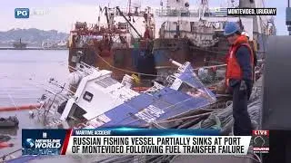 Thumbnail: RUSSIAN FISHING VESSEL PARTIALLY SINKS AT PORT OF MONTEVIDEO FOLLOWING FUEL TRANSFER FAILURE