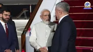 Thumbnail: PM Narendra Modi arrives in Bishkek, Kyrgyzstan